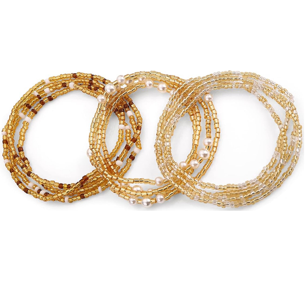 Body Jewelry For Sale - ลูกปัดคาดเอวสำหรับผู้หญิง ลูกปัดคาดหน้าท้อง สายยางยืด ชุดโซ่คาดเอวสไตล์แอฟริกันสำหรับผู้หญิง เครื่องประดับร่างกาย ชุดบิกินี่