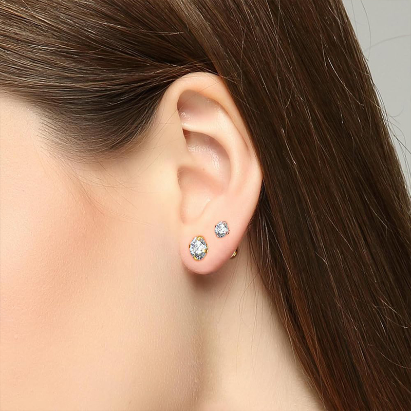 ต่างหูไทเทเนียม 16G แบบเกลียวใ - Body Jewelry Titanium บทวิจารณ์และราคา