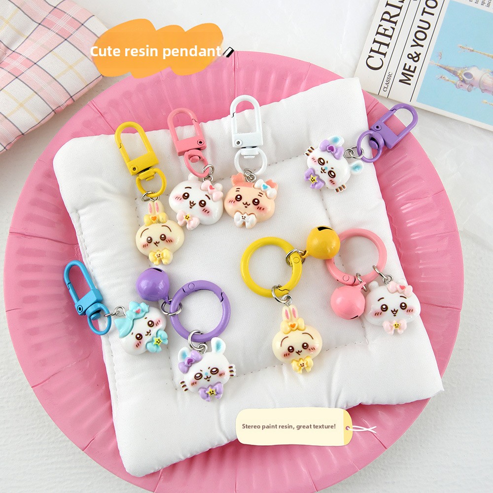 พวงกุญแจการ์ตูนจิยิ น่ารัก โบว - Daith Heart Ring บทวิจารณ์และราคา