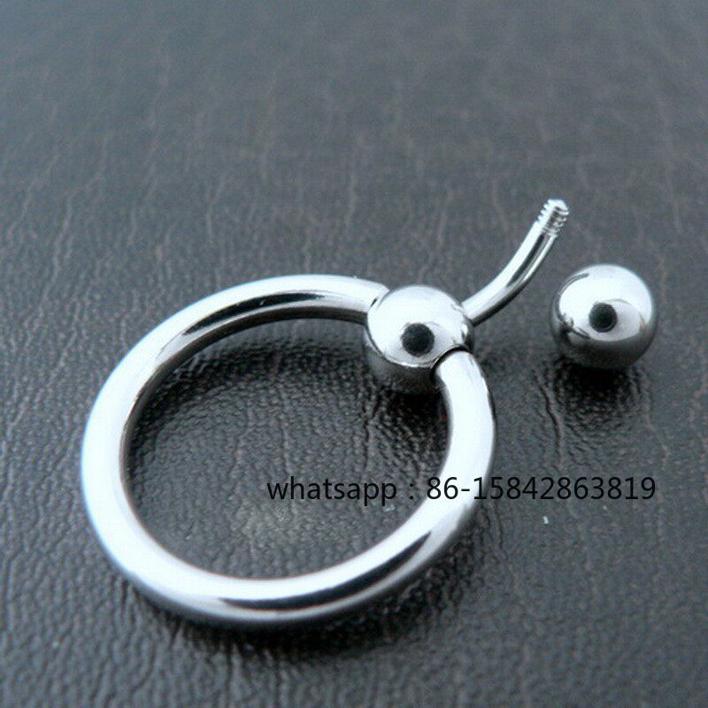 แหวนรูปดวงม้า PA Ring เครื่องป - Body Jewelry Titanium บทวิจารณ์และราคา