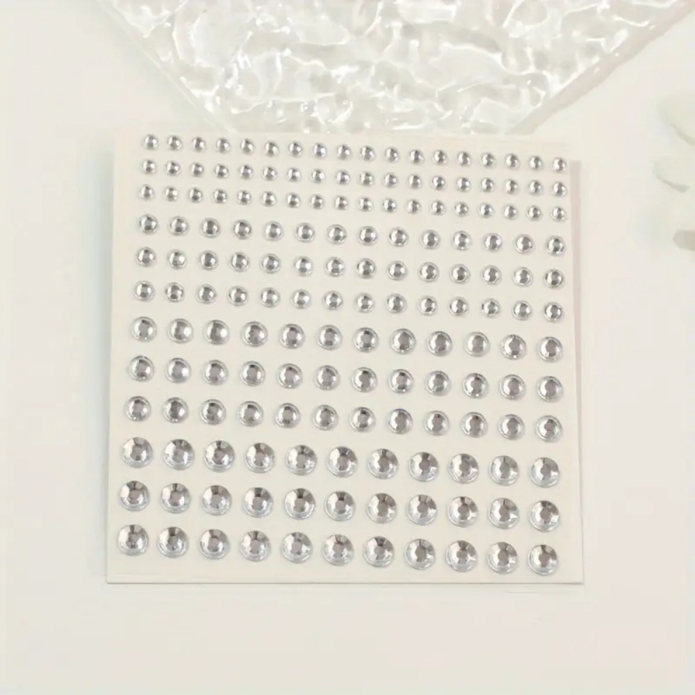 165pcs Self-Adhesive Rhineston - Body Jewelry Labret บทวิจารณ์และราคา