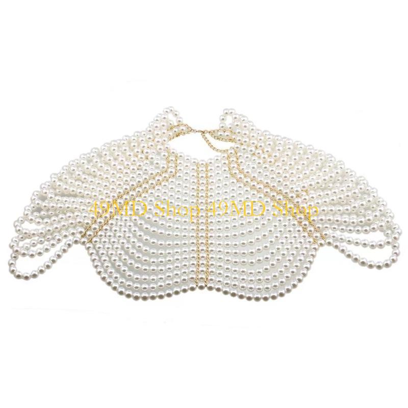 49MD ผู้หญิงที่สง่างามผ้าคลุมไ - Body Chain Jewelry บทวิจารณ์และราคา