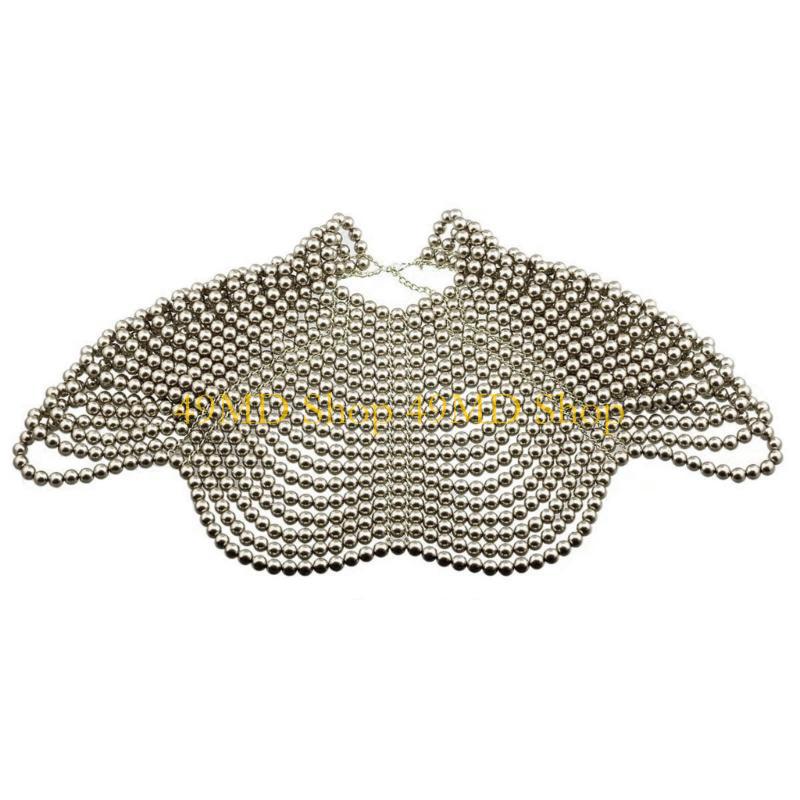 49MD ผู้หญิงที่สง่างามผ้าคลุมไ - Body Chain Jewelry บทวิจารณ์และราคา