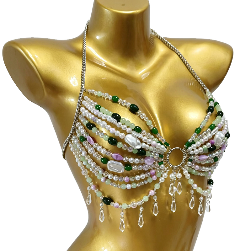 เครื่องประดับร่างกายแบบโซ่สำหร - Body Jewelry Bra บทวิจารณ์และราคา