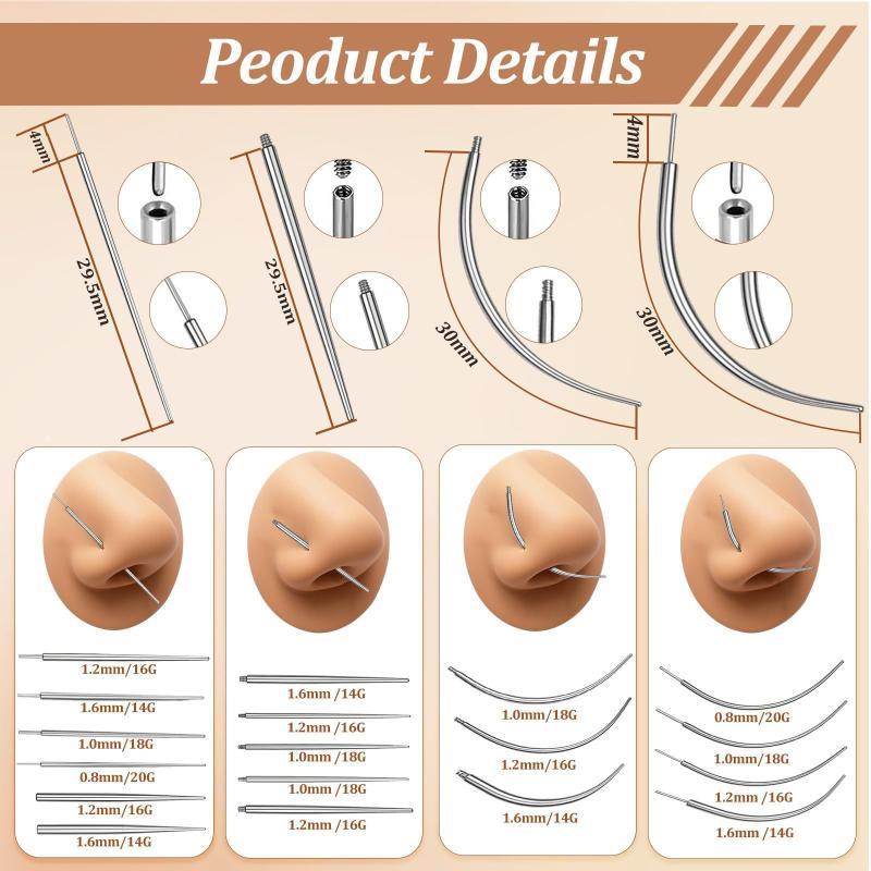 เครื่องมือเจาะหูแบบโค้งทำจากไท - Body Jewelry Titanium บทวิจารณ์และราคา