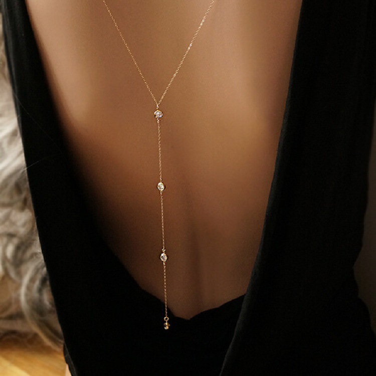 สร้อยคอประดับเพชรเทียมแบบเซ็กซ - Body Chain Jewelry บทวิจารณ์และราคา