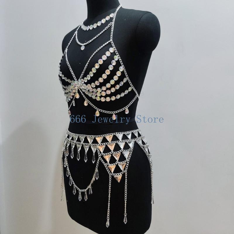 F2TD ชุดเครื่องประดับร่างกายที - Body Jewelry Bra บทวิจารณ์และราคา