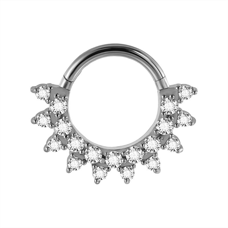 31BB แหวนกระดูกอ่อนหูจมูกคริสต - Body Jewelry Cartilage Earrings บทวิจารณ์และราคา