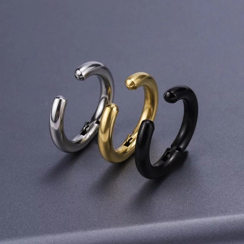 ต่างหูห่วง huggie huggie Hoop  - Body Jewelry Cartilage Earrings บทวิจารณ์และราคา