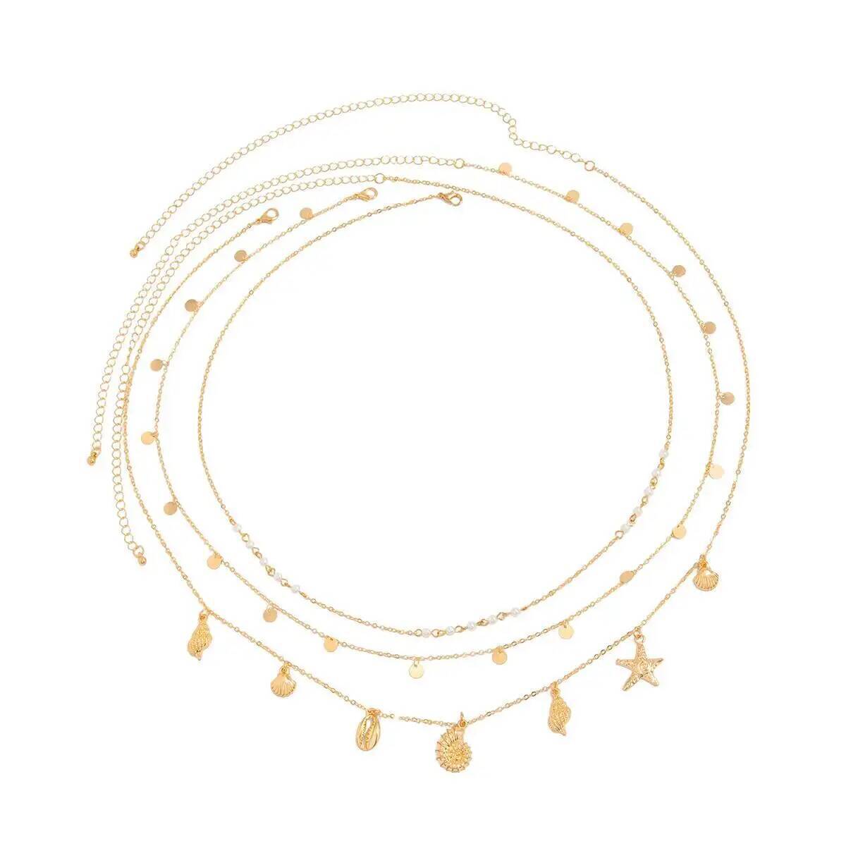 IngeSight.Z 3 ชิ้น/เซ็ตโบโฮปลา - Body Chain Jewelry บทวิจารณ์และราคา