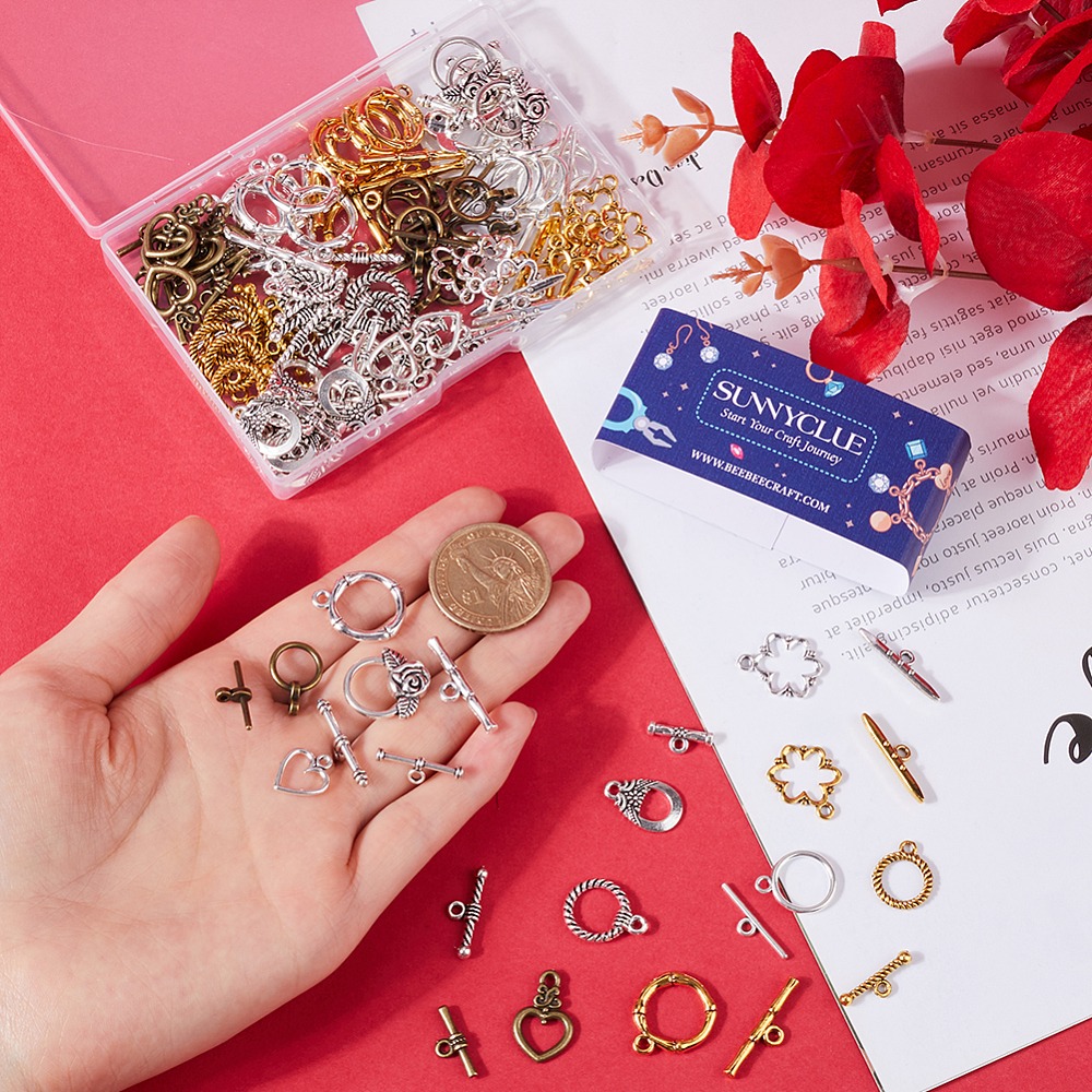 96 ชิ้น 12 แบบ ตัวล็อคแบบสลับร - Daith Heart Ring บทวิจารณ์และราคา