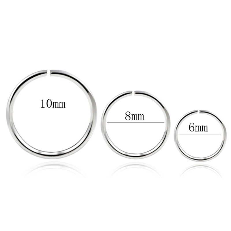 925แหวนเงินแหวนเครื่องประดับเจ - Body Jewelry Cartilage Earrings บทวิจารณ์และราคา