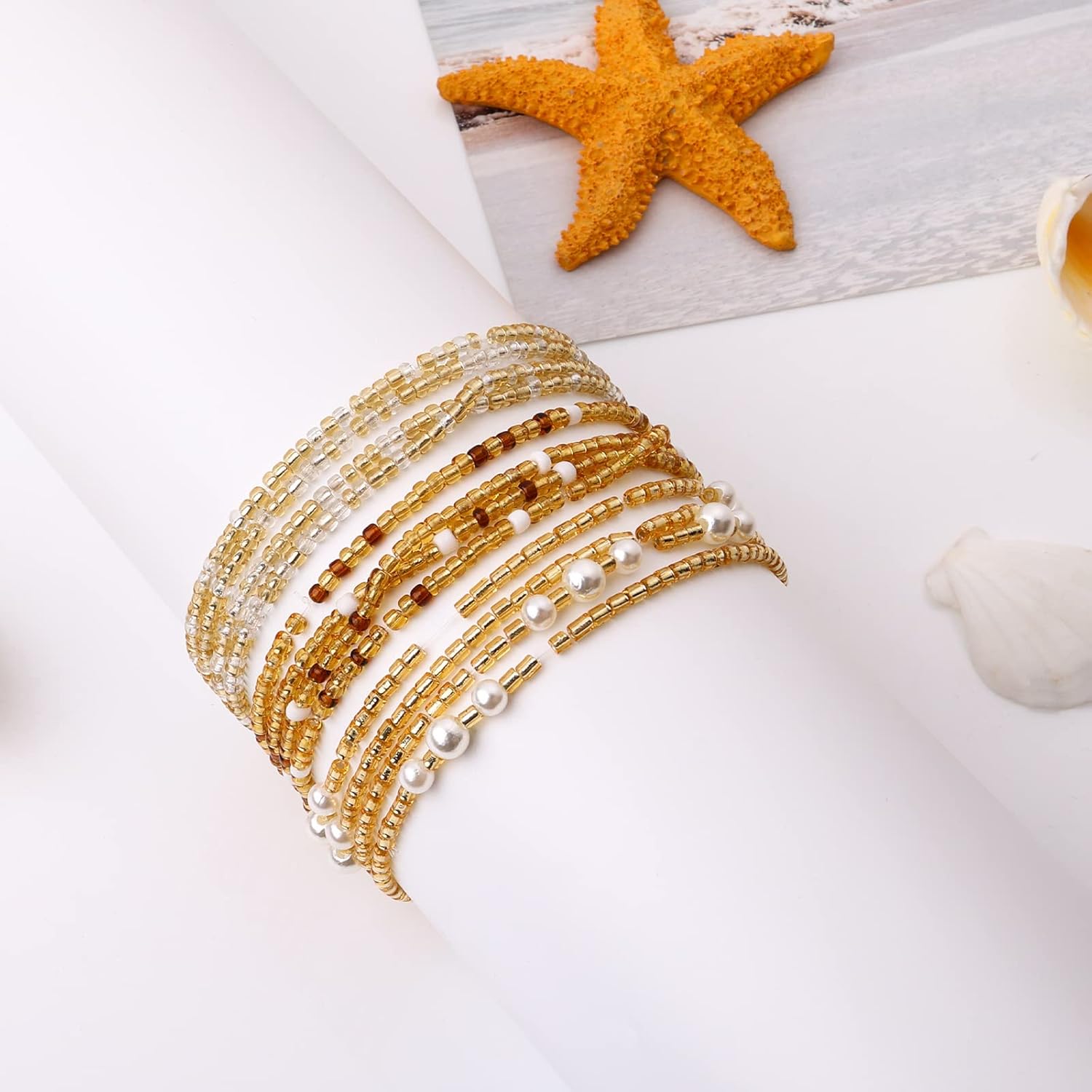 ลูกปัดคาดเอวสำหรับผู้หญิง ลูกป - Body Jewelry For Sale บทวิจารณ์และราคา