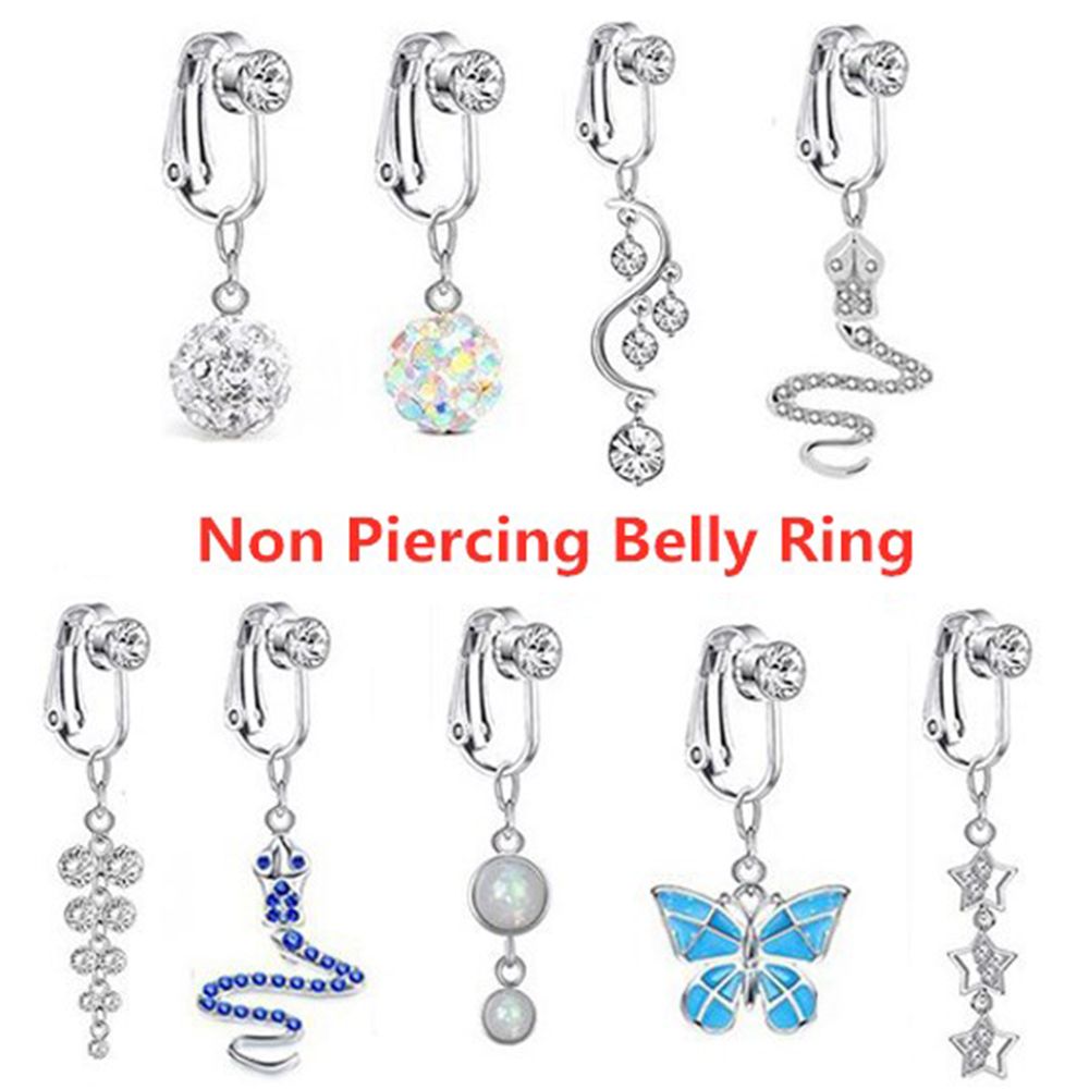 เครื่องประดับชายหาด ต่างหูหนีบ - Body Jewelry Cartilage Earrings บทวิจารณ์และราคา