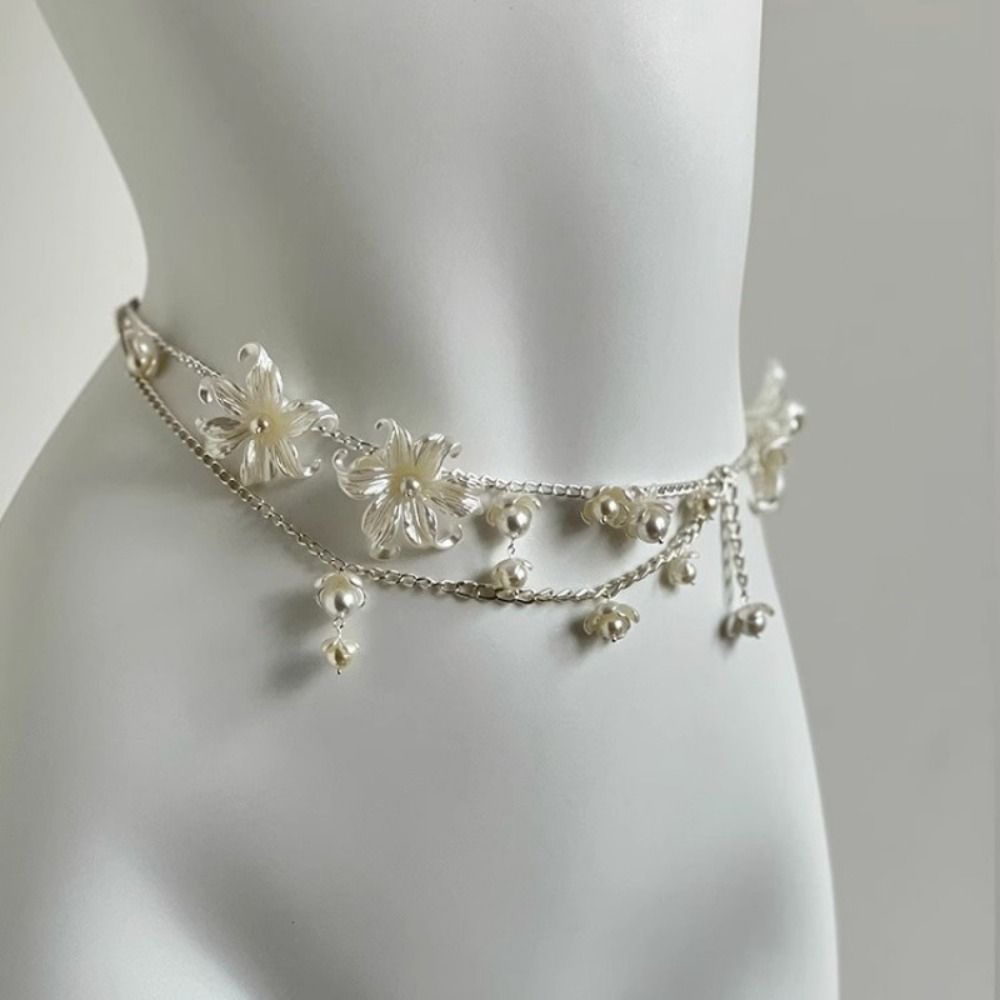 โซ่คาดเอวไข่มุกแฟชั่นสุดหรู เค - Body Jewelry For Sale บทวิจารณ์และราคา