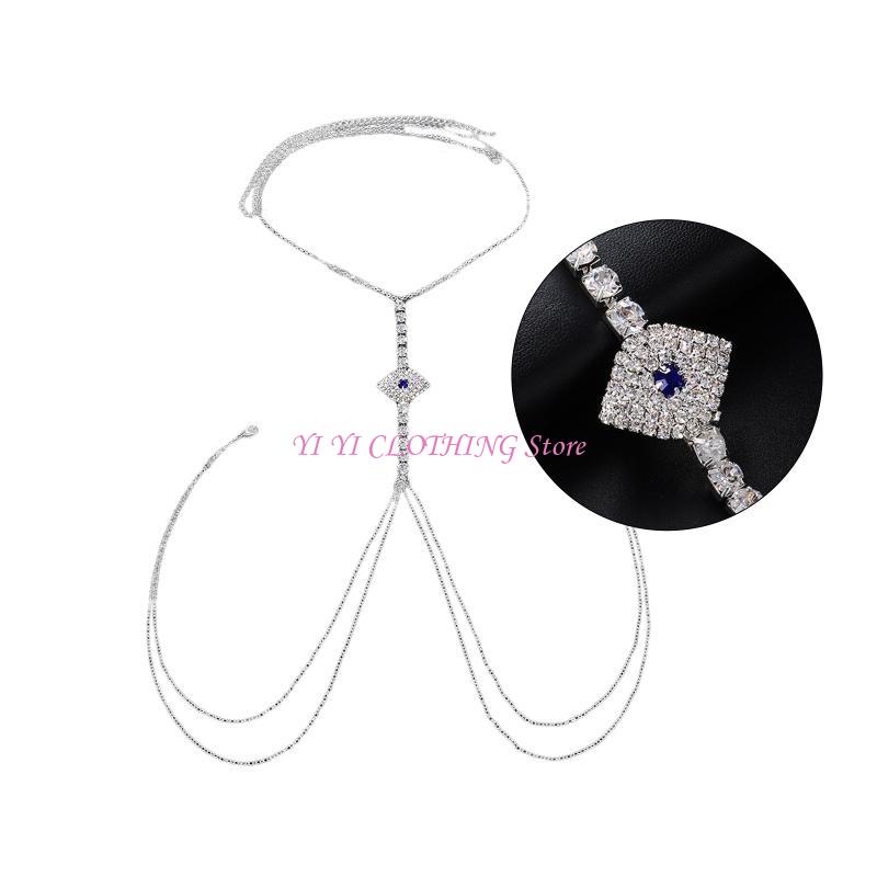 N5KF Body Chain Bra สร้อยคอ Ey - Body Jewelry Bra บทวิจารณ์และราคา