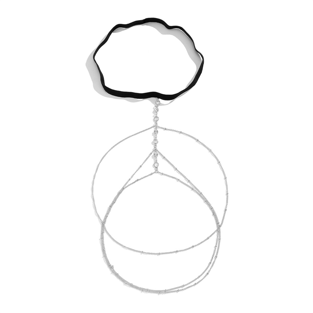 สายรัดขาคริสตัลแบบยืดหยุ่นสไตล - Body Chain Jewelry บทวิจารณ์และราคา