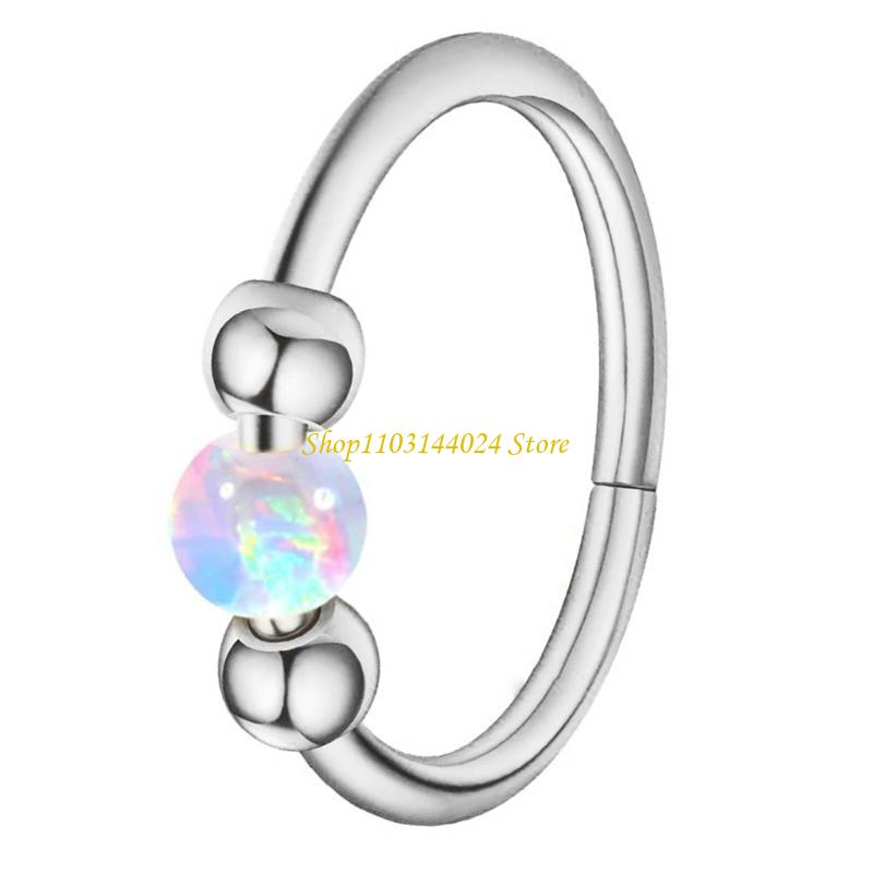 N5KE ลูกปัดโอปอลแหวนจมูก Septu - Body Jewelry Cartilage Earrings บทวิจารณ์และราคา