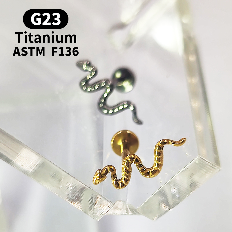 ไทเทเนียม G23 Labret Tragus แห - Body Jewelry Labret บทวิจารณ์และราคา